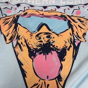SL "Rad Dog" Preppy Short Sleeve T-Shirt Size Med